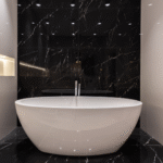 12 Beautiful Dark Floor Bathroom Ideas That Transform Your Space