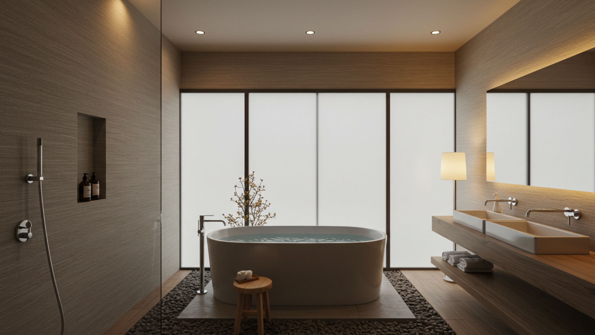 Read more about the article 10 Idées de Salle de Bain Japonaise Moderne Pour Créer un Refuge Paisible