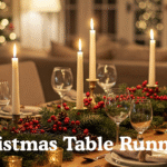 10 Idées de Chemins de Table de Noël Naturels pour Transformer Votre Décoration de Fête